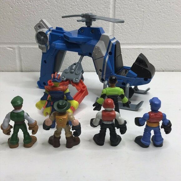 Playskool HeroesToys Jurassic World Dino Tracker Helicopter and Action Figures - Picture 5 of 12